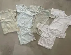 【まとめ買い対応】アカチャンホンポ　ベビー肌着セット 50-60cm