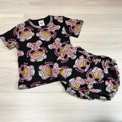 ヒステリックミニ　ヒスミニ　テディ　Tシャツ　短パン　セットアップ　90