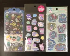 【正規品】はぴだんぶい クリアキャンディシール＆ウォーターインシールはんぎょどん