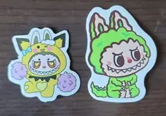 ラブブ　シール　2枚