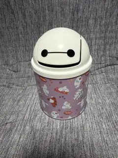 【ディズニー】ベイマックス 卓上ゴミ箱 お菓子ケース 蓋付き【美品】