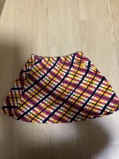 イヴサンローラン チェック柄スカート 120cm 子供服のサムネイル