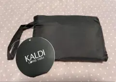 カルディ【KALDI】コンパクト保冷バッグ ブラック