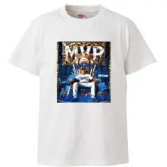 【新品】大谷翔平 MVP tシャツ デコピン　おもしろ　応援　記念　グッズ