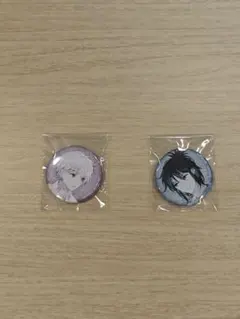 NO.6☆N限定15th缶バッジ_ネズミ/紫苑 - メルカリ