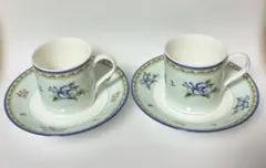 Tiffany & Co. Morning Glory カップ・ソーサー 　二個