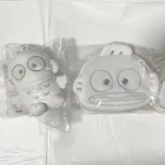 ハンギョドン アベイル マスコット ぬいぐるみ キーホルダー ポーチ 白