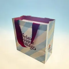 ジェラートピケHOLIDAYコレクション限定ショッパー 紙袋 2025クリスマス