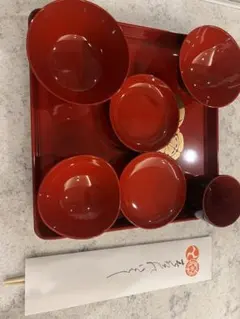 新品　お食い初め用 漆器