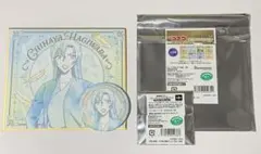 名探偵コナン ハイウェイの堕天使 萩原千速 2点セット ミニ色紙 缶バッジ