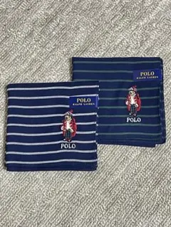 ★新品未使用　Polo Ralph Lauren ポロベアハンカチ2枚セット