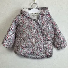 【美品】baby GAP 花柄　アウター　90㎝ 花柄　ダウンジャケット