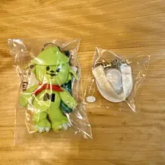 と*も様 メルルキーホルダー、ホワイトラウンジハットキーホルダーセット