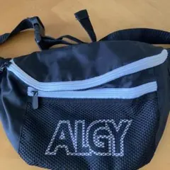 ALGY ボディバッグ ウエストポーチ　ブラックのサムネイル