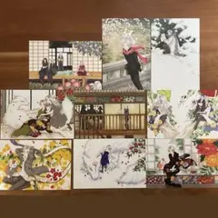 夏目友人帳　コラボカフェ　トレーディング場面写アクリルポストカード　8種セット 🍃お知らせ🍃 『夏目友人帳カフェ』 渋谷・大阪・福岡：11/15（金