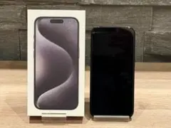 iphone 15 pro ブラックチタニウム 128GB SIMフリー