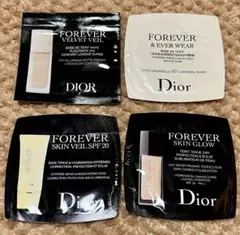 Dior ファンデーションサンプル4点セット