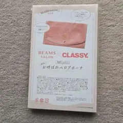 CLASSY.お呼ばれベロアポーチ