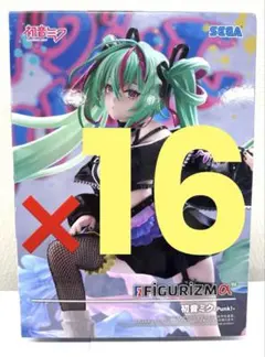初音ミク　FIGURIZMα　初音ミク　Punk！　フィギュア　16点セット