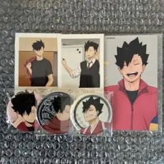 ハイキュー!! メモリアル缶バッジ4 黒尾鉄朗 4個セット ガチャ - メルカリ