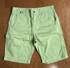 【AVIREX】アヴィレックス　ハーフパンツ　ライトグリーンのサムネイル