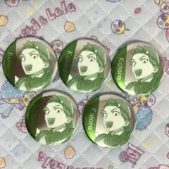 多聞康太郎　ファントムバスターズ　メタル缶バッジ ×5