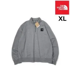 ノースフェイス パーカー US限定 ハーフジップ(XL)グレー 181130