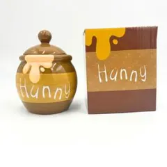 新品未使用 ハニーポット ディズニー くまのプーさん 陶器 容器 蓋付き 1点