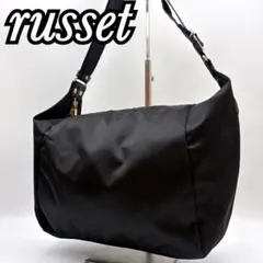 russet ラシット ブラック クラウズナイロン ショルダーバッグ 斜めがけ