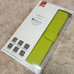 新品iPhone6splus6plus専用黄緑手帳型カバーケース