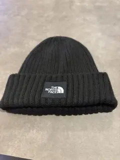 THE NORTH FACE ブラックニット帽 FREEサイズ