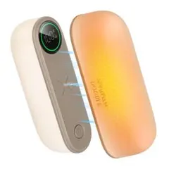 充電式カイロ 分離式 360°全面発熱 3秒急速発熱 逆充電 超軽量