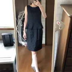 値下げ可　セットアップ　ワンピース 結婚式　二次会　フォーマルのサムネイル