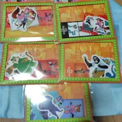 ズートピア　ハッピーくじ　ステッカー　ニック　ジュディ　ゲイリー　フラッシュ