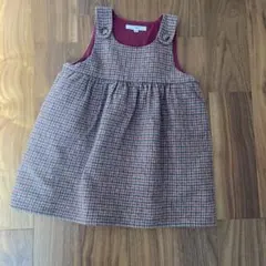 未使用　ships サイズ90 ジャンパースカート　ワンピース