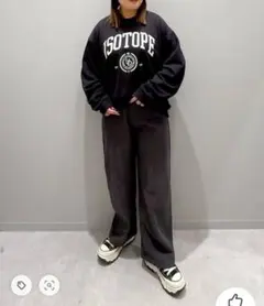 新品 グローバルワーク 起毛 カット コール パンツ