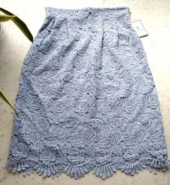 新品タグ付き!　80％以上off 　ロペピクニック　花柄総レースタイトスカートのサムネイル