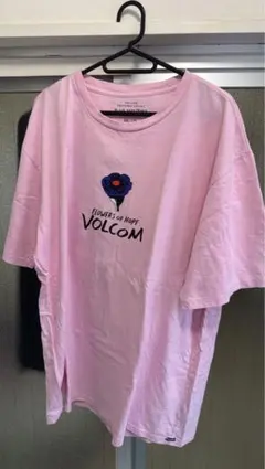 VOLCOM Tシャツ Flowers of Hope ピンクのサムネイル