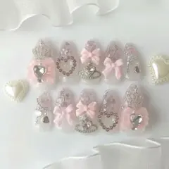 ネイルチップ オーダー ホビ垢 スナ系 韓国系 ジャニオタ 量産型