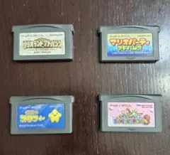 GBA ゲームボーイアドバンス ソフト 4本セット