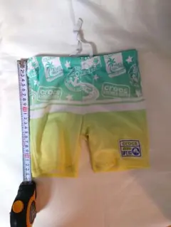 クロックス　Crocs 水着 100cm グリーン/イエロー