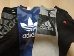 adidas アディダストレーナー 140サイズ4点セット