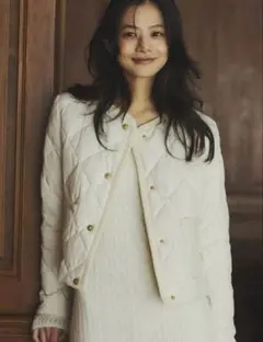 TAION×anuans⭐︎ノーカラーキルティングショートダウン - メルカリ