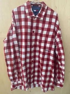 TOMMY JEANS チェックシャツ XL オーバーシャツ　ビッグサイズのサムネイル