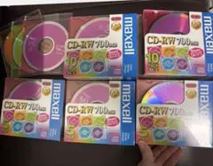 35枚　未使用　訳あり　maxell データ用 CD-RW 700MB 4倍速のサムネイル