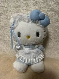 ハローキティ ぬいぐるみ 青いドレス