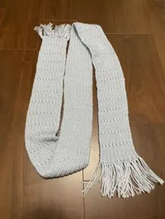 ハンドメイド　手編み　マフラー　ストール