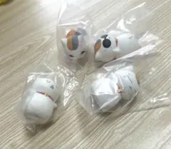 夏目友人帳　ちんまりにゃんこ先生　4体セット