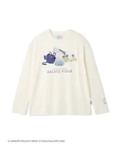 GELATO PIQUE ドラクエ ロングスリーブTシャツ アイボリー