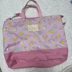すみっコぐらし 2way トートバッグ ピンクのサムネイル